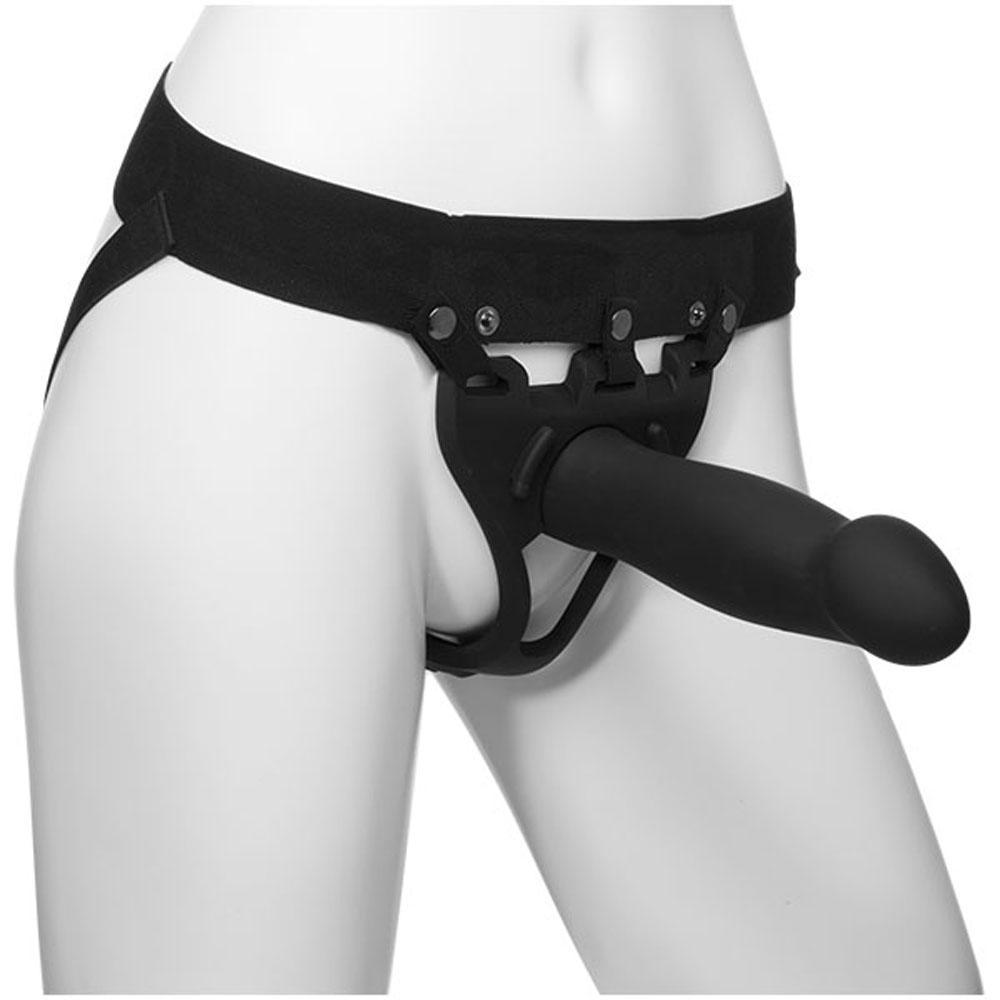 Body Extensions - Hollow Bulbed Strap-on 2-Piece Set - Black – Sex -Deviant-Shop