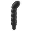 Anal Fantasy Collection Ribbed P-Spot Vibe  - Black