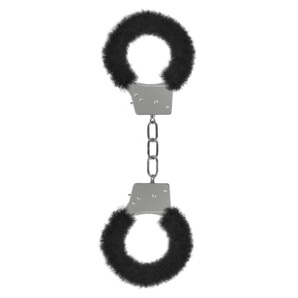 Beginner's Furry Handcuffs - Black