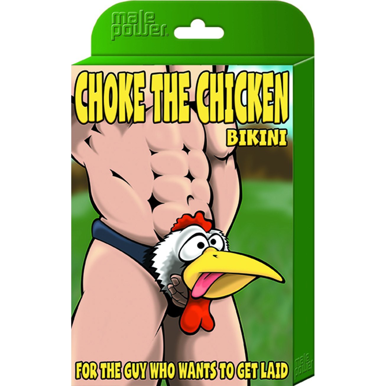 Choke the Chicken Bikini - One Size - Black – Sex-Deviant-Shop