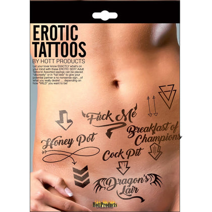 Erotic Tattoo's - Assorted Pack