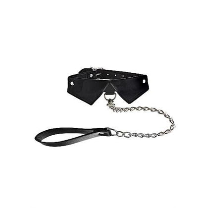 Exclusive Collar With Leash - Black