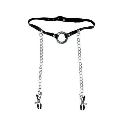 Fetish Fantasy Series Ltd. Ed. O-Ring Gag & Nipple Clamps