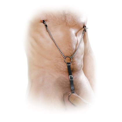 Fetish Fantasy Series Nipple Clamps and Cockring Set