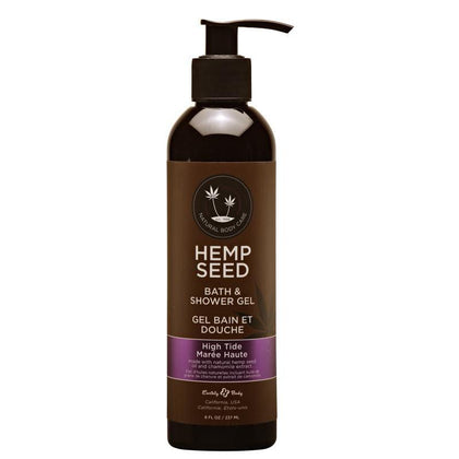 Hemp Seed Bath and Shower Gel - High Tide - 8 Oz./ 237ml