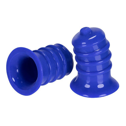 Hunkyjunk Elong Nipsuckers - Cobalt