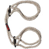 Kink - Hogtied - Bind & Tie - 6mm Hemp Wrist or  Ankle Cuffs - Natural