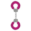 Pleasure Furry Handcuffs - Pink