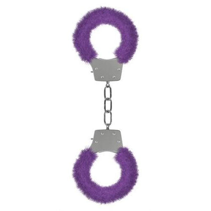 Pleasure Handcuffs Furry - Purple