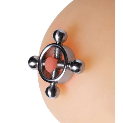 Rings of Fire Stainless Steel Nipple Press Set