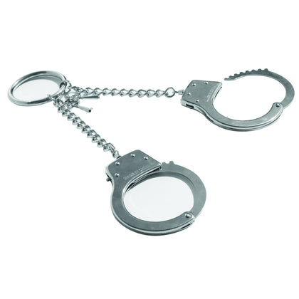 Sex and Mischief Ring Metal Handcuffs